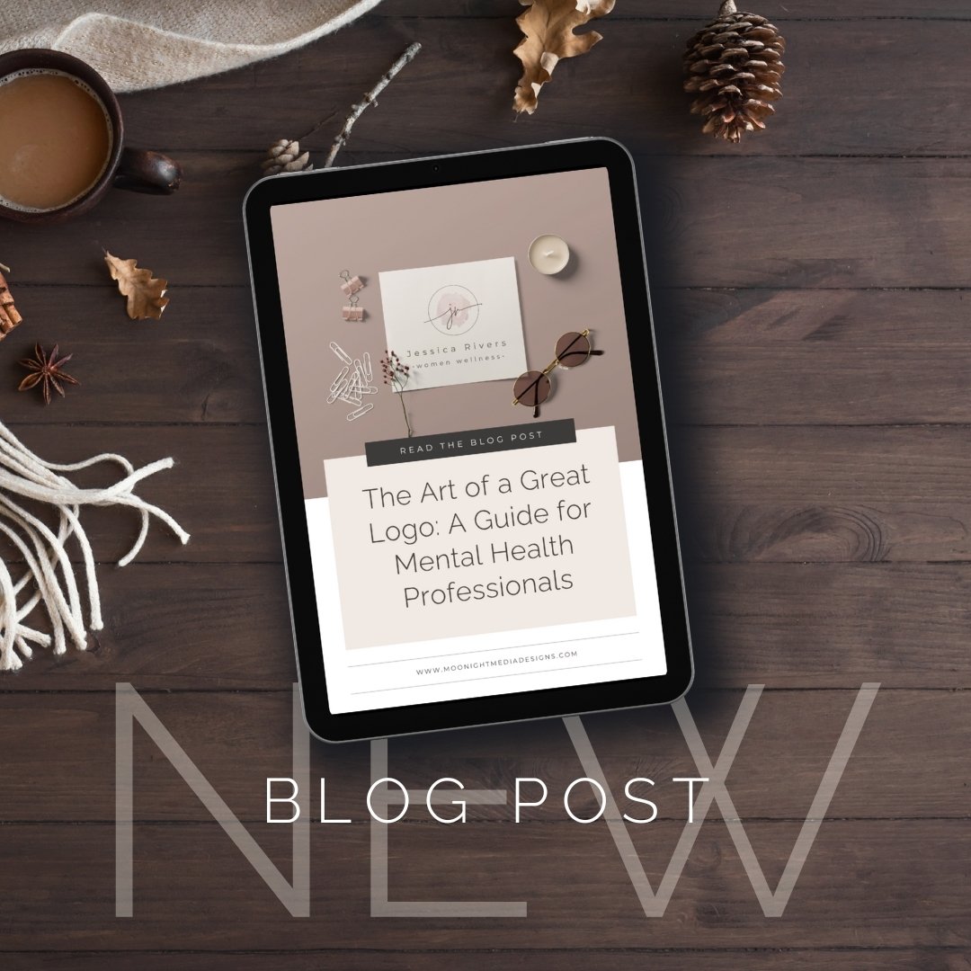 ✨ Your logo is the face of your private practice! ✨ ​​​​​​​​
​​​​​​​​
If you&rsquo;re a therapist or mental health professional, a strong, memorable logo can help set the tone for your brand and build trust with your clients. 💼🌿 In my latest blog p